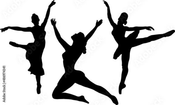 Obraz ballerina dancers