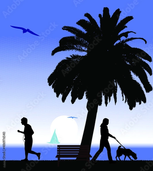 Obraz seaside promenades