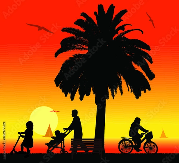 Obraz seaside promenades