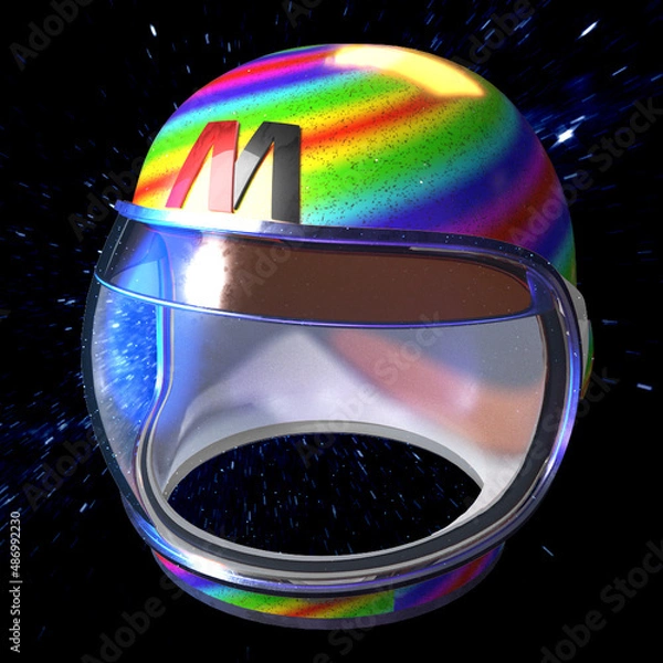 Obraz Astro helmets collection