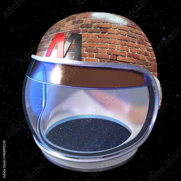 Obraz Astro helmets collection