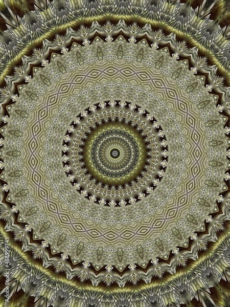 Fototapeta round lace