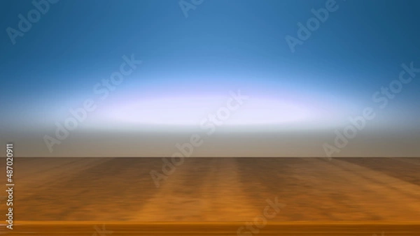 Obraz podium with minimal style .Use for cosmetic or products  3D rendering  presentation. Mock up design empty space. showcase, shopfront, display case.
