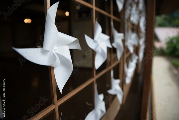 Fototapeta 風車の飾り