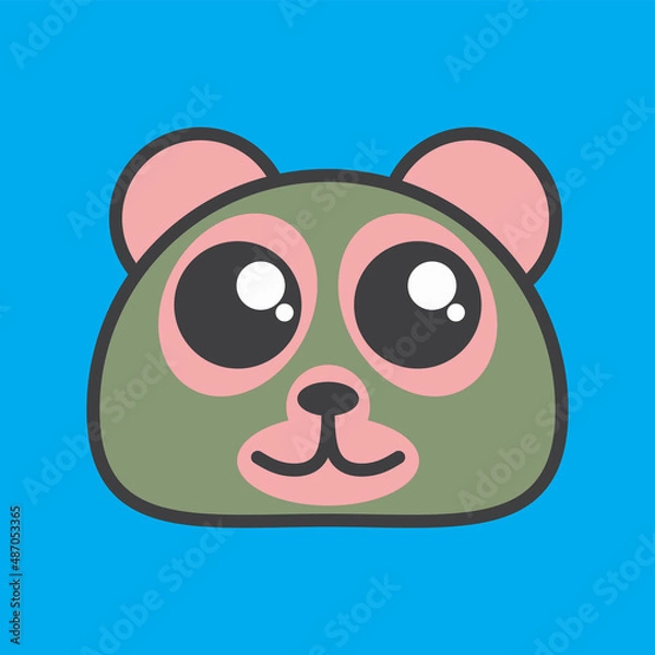 Fototapeta bear vector 