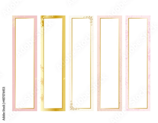 Obraz 和紙のおしゃれな短冊（俳句・短歌・川柳・句会・新春・書道）