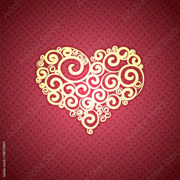 Obraz postcard heart