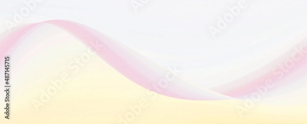 Fototapeta Abstract geometric background. Design gradient shape template, futuristic background, technology for business presentation report cover, art shape template, glass texture, white red wall background.