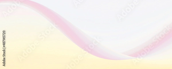 Fototapeta Abstract geometric background. Design gradient shape template, futuristic background, technology for business presentation report cover, art shape template, glass texture, white red wall background.