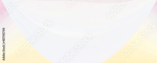 Fototapeta Abstract geometric background. Design gradient shape template, futuristic background, technology for business presentation report cover, art shape template, glass texture, white red wall background.