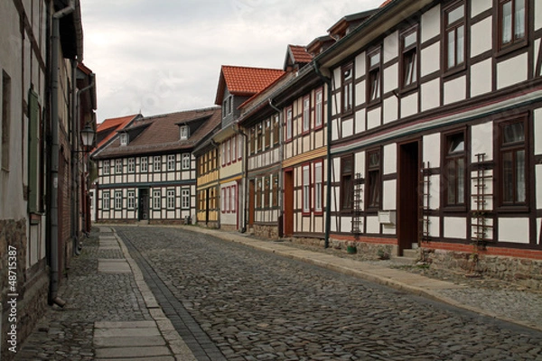 Obraz Altstadtstrasse in Wernigerode