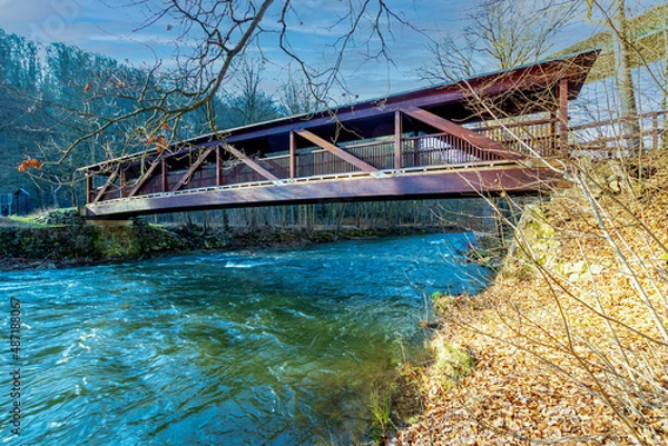 Fototapeta Freiberger Mulde