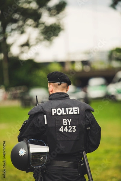 Fototapeta Police Operation