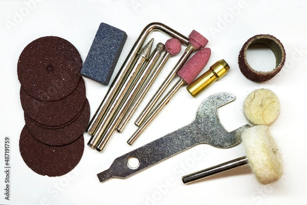 Obraz Dremel Heads tool set box