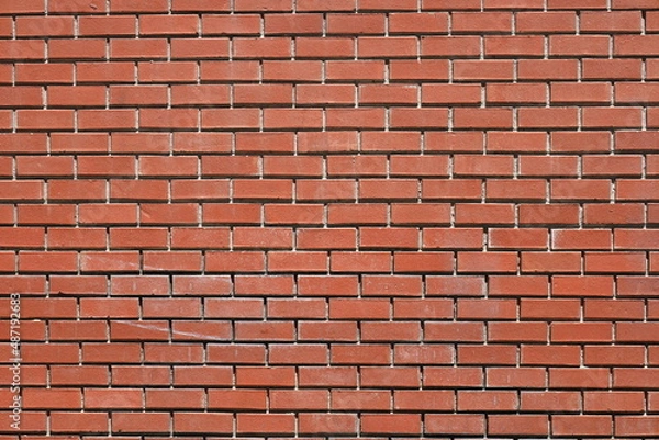 Obraz red brick wall