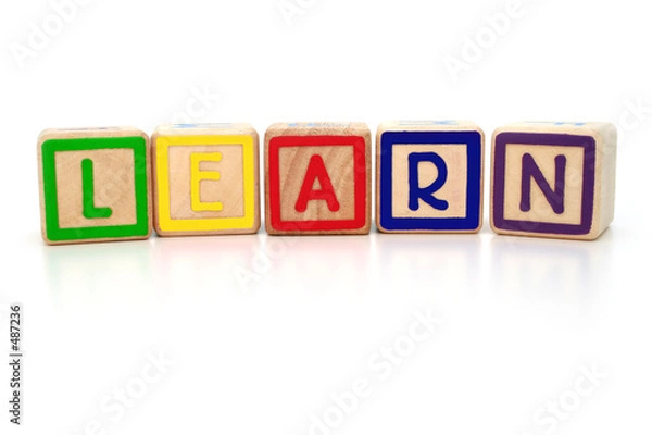 Obraz learning blocks