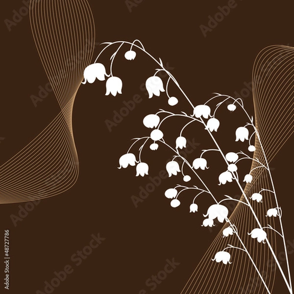 Fototapeta Abstract beautiful flowers creative design