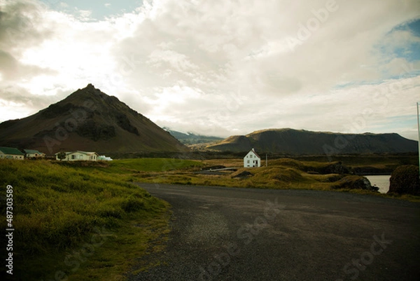 Obraz Islande, maison