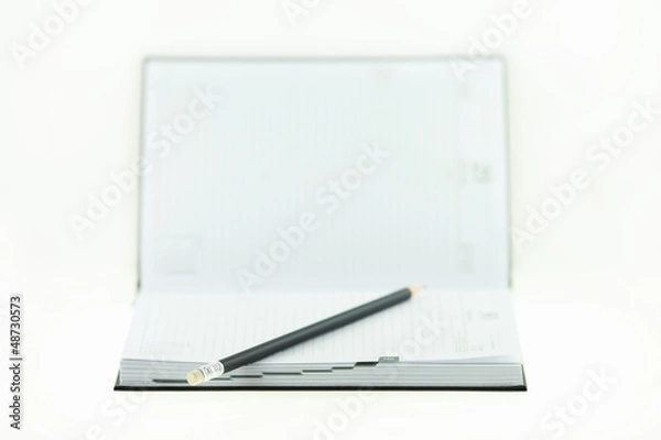 Fototapeta Kalender mit Stift