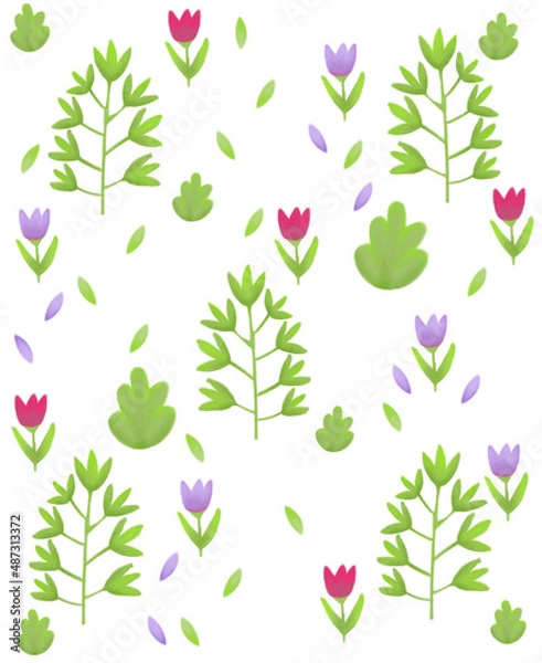 Obraz seamless pattern