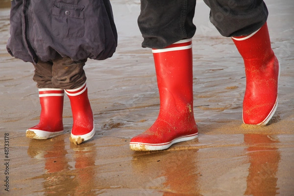 Obraz balade sur la plage