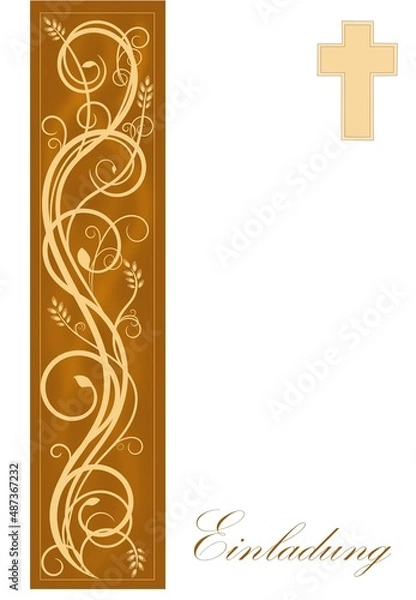 Fototapeta Einladung