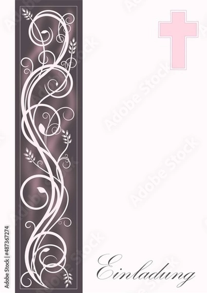 Fototapeta Einladung