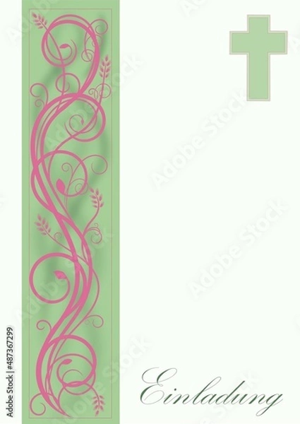 Fototapeta Einladung