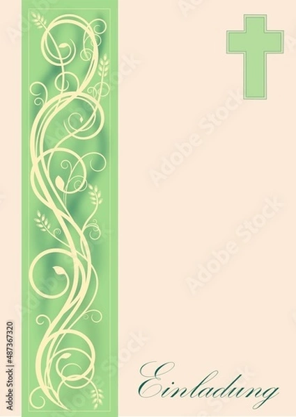 Fototapeta Einladung