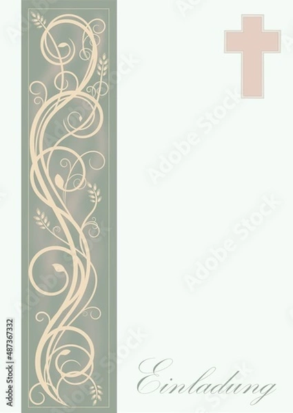 Fototapeta Einladung