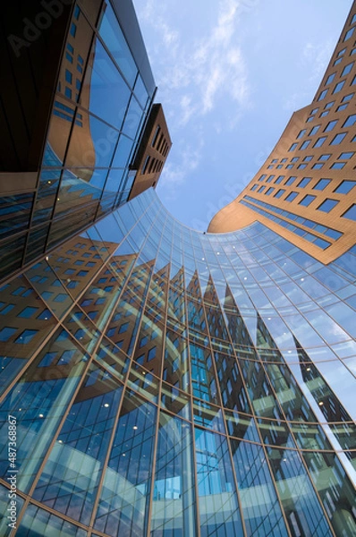 Fototapeta building in the city