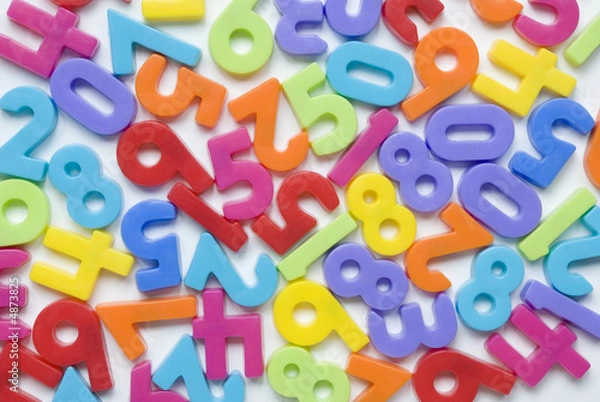 Fototapeta Random numbers