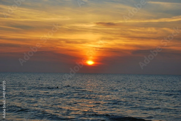 Obraz Sea sunset