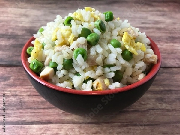 Obraz rice with vegetables