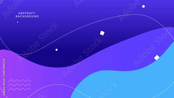 Obraz abstract background gradient simple design vector