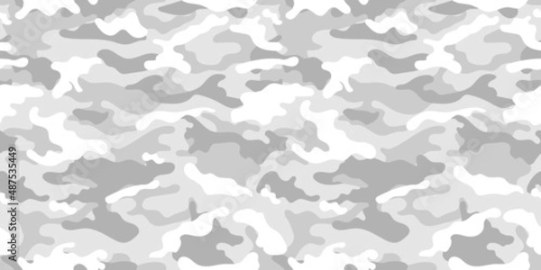 Fototapeta vector camouflage pattern for army. Arctic military camouflage	