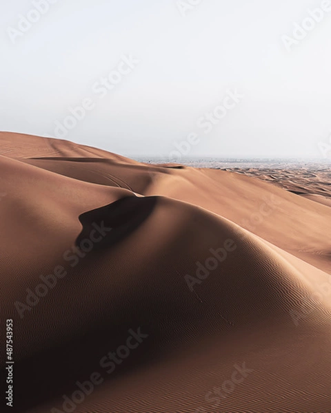 Obraz Huge red sand dunes