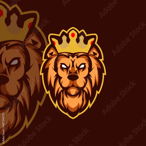 Obraz Lion King Logo Template