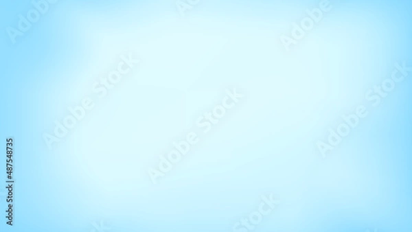 Fototapeta Light blue background, gradient, wall design.Vector illustration. Eps10