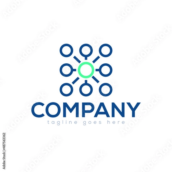 Fototapeta Abstract Creative Logo Concept Design, Amblem, Symbol