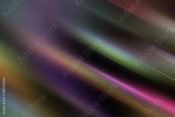 Fototapeta Abstract multicolored fractal neon background