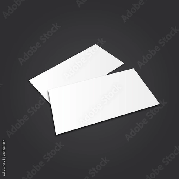 Obraz Wizytówki Blanko