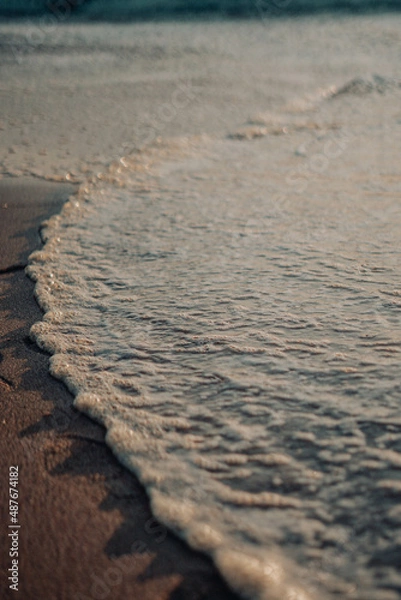 Obraz Wave foam in Portugal