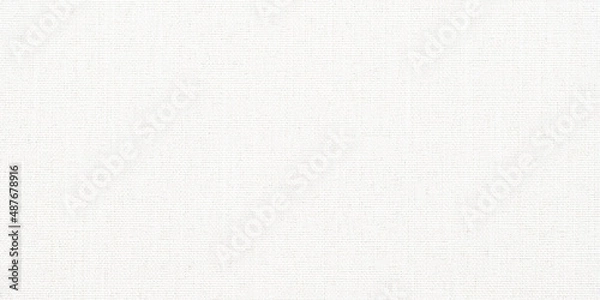 Obraz white texture of cotton fabric, natural linen background