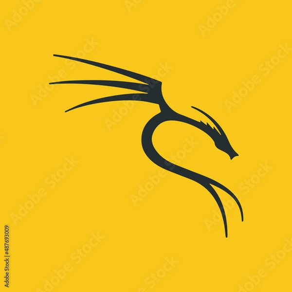 Fototapeta Coding Dragon Tattoo