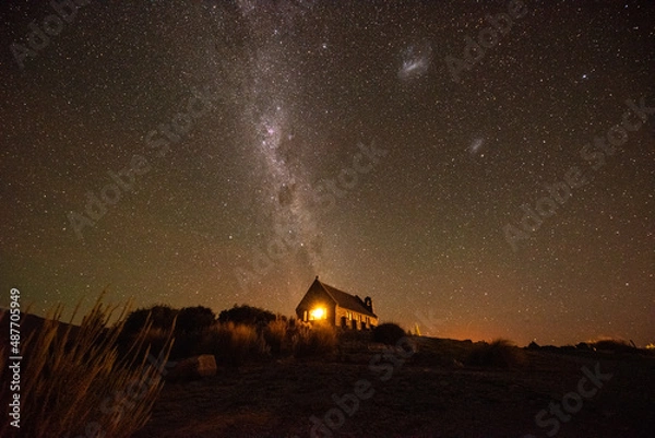 Obraz ニュージーランドテカポの星空