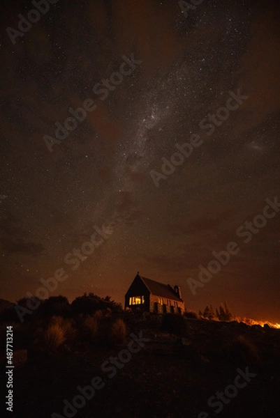 Obraz ニュージーランドテカポの星空