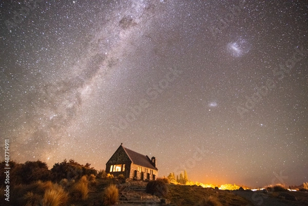 Obraz ニュージーランドテカポの星空