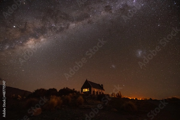 Obraz ニュージーランドテカポの星空