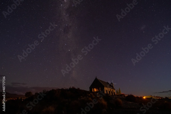 Obraz ニュージーランドテカポの星空